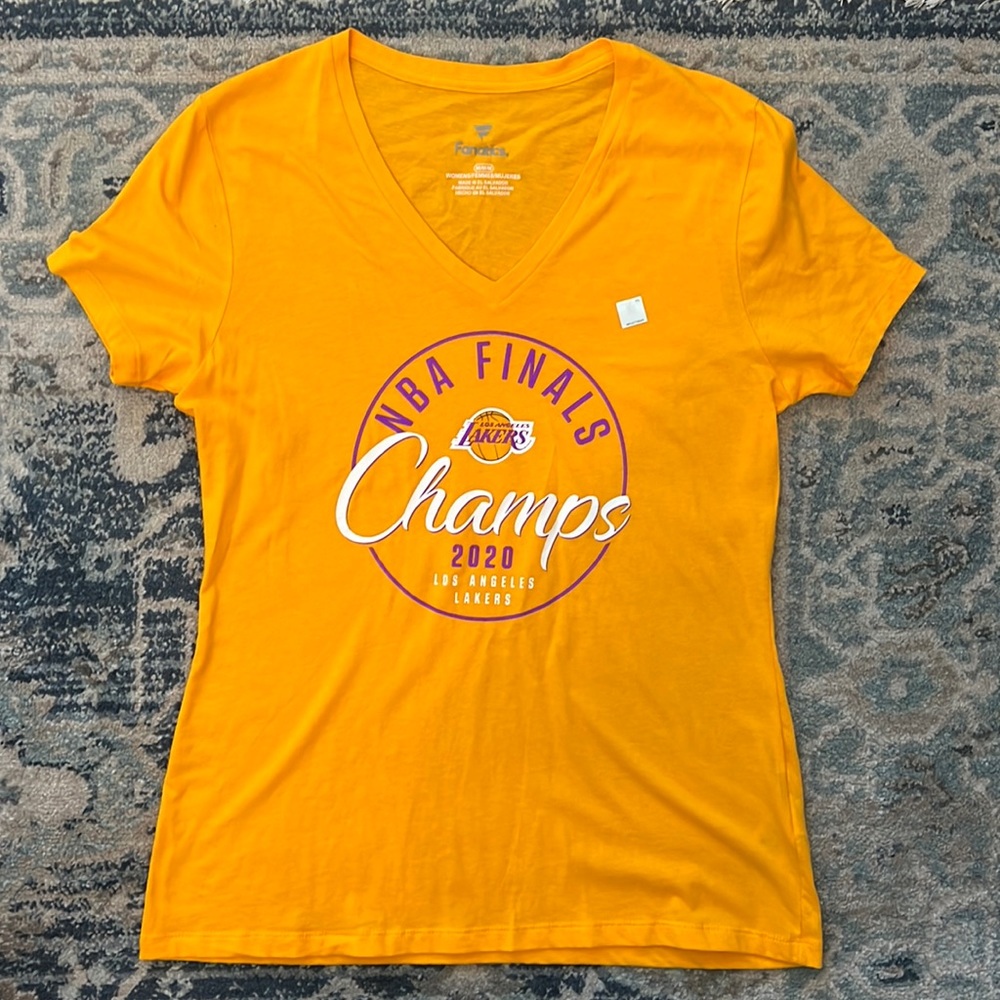 Fanatics Los Angeles Lakers NBA Finals 2020 Champs | Medium, Gold (NWOT)